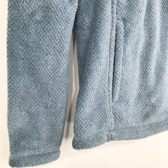 Patagonia Re-Tool Light Blue Navy Snap T Synchilla Pullover Fleece - Picture 8 of 16